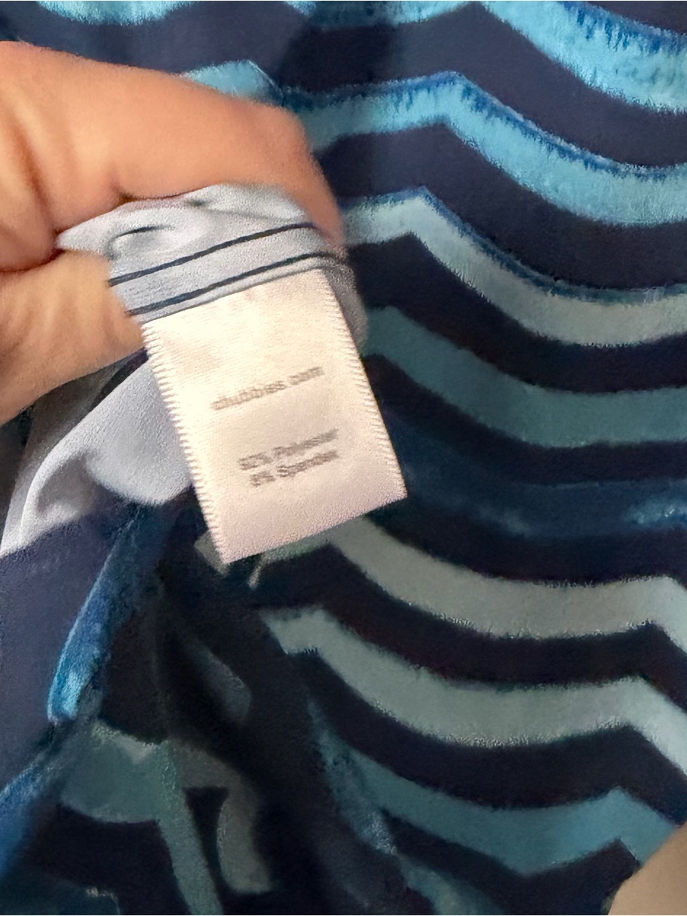 Chubbies Men’s Nutter Blue Wave Stripe Short-Sleeve Shirt L Preppy - Picture 5 of 6